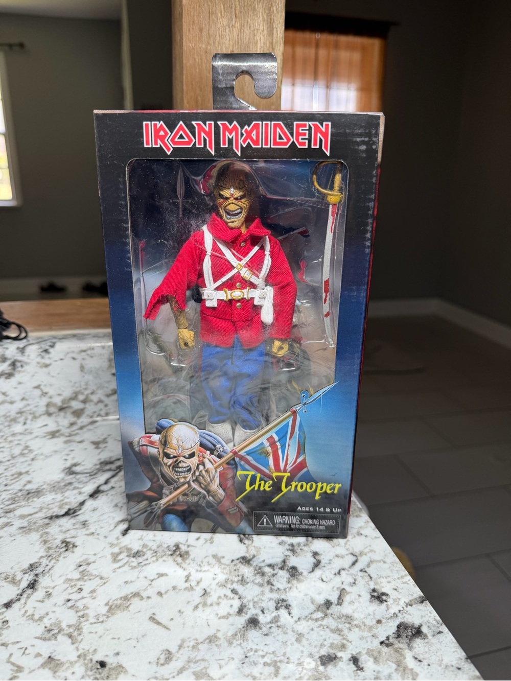 NECA Iron Maiden Eddie the Trooper 8" inch Action Figure